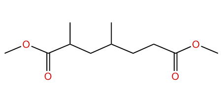 Dimethyl 2,4-dimethylheptanedioate